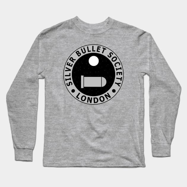 Silver Bullet Society Long Sleeve T-Shirt by Lyvershop